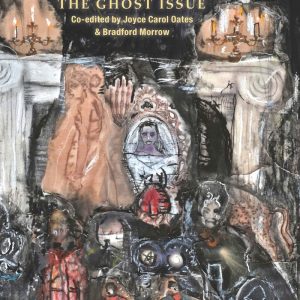 Cover image of Conjunctions:83, which features original artwork of ghosts closely collaged together. Text reads, "Revenants, The Ghost Issue, Co-edited by Joyce Carol Oates & Bradford Morrow."